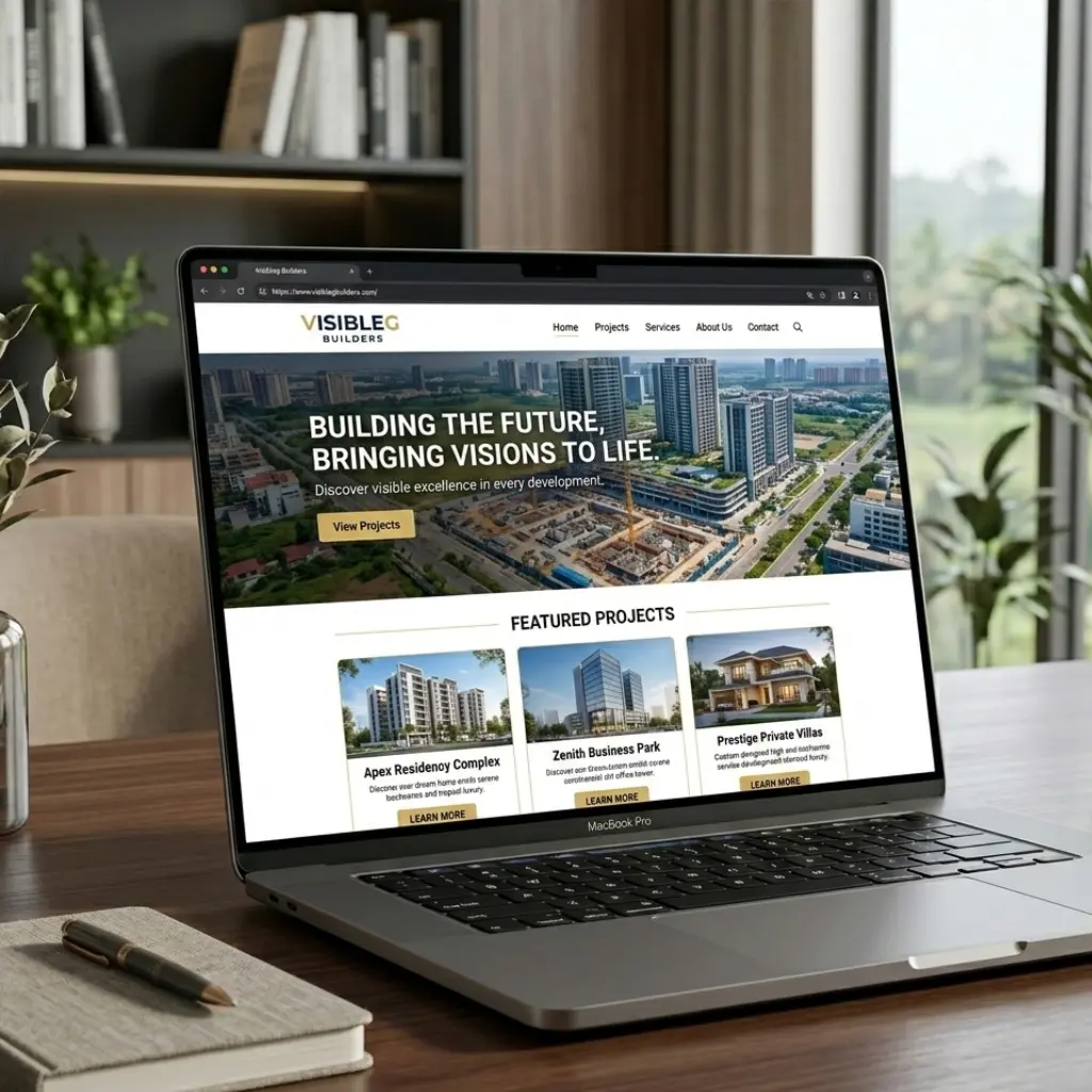 Responsive Web Design Case Study for Real Estate Builders in Kerala